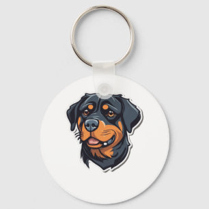 Llavero Rottweiler Royalty Patsitive Adorable Rottie Cha