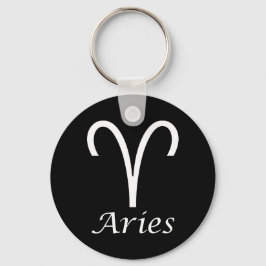 Llavero Rótulo "Aries" Zodiac