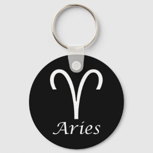 Llavero Rótulo "Aries" Zodiac