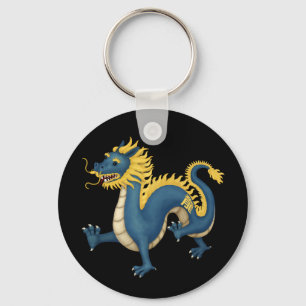 Llavero Rótulo de astrología Zodiac Dragon chino