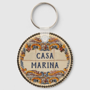 Llavero Rótulo de la Cámara de España (personalizable de t