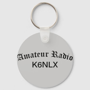Llavero Rótulo de llamadas y radio amateur