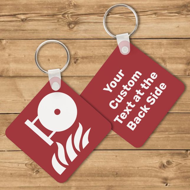 Llavero Rótulo de seguridad de la botella de extinguidor d (Subido por el creador)