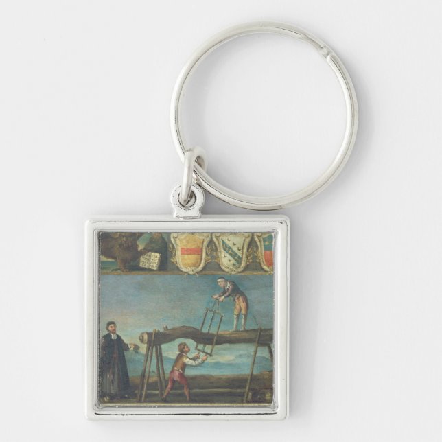 Llavero Rótulo del gremio de los trabajadores venecianos (Frente)