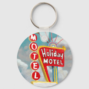 Llavero Rótulo del Holiday Motel