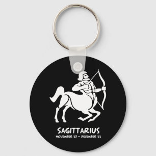 Llavero Rótulo del zodiaco del sagitario
