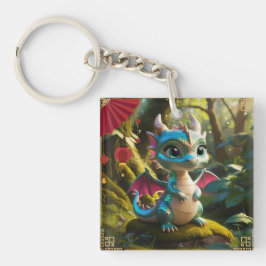 Llavero Rótulo Dragon Zodiac