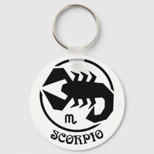 Llavero Rótulo Escorpio Zodiac