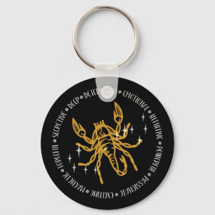 Llavero Rótulo Escorpio Zodiaco: Símbolo, constelación, in
