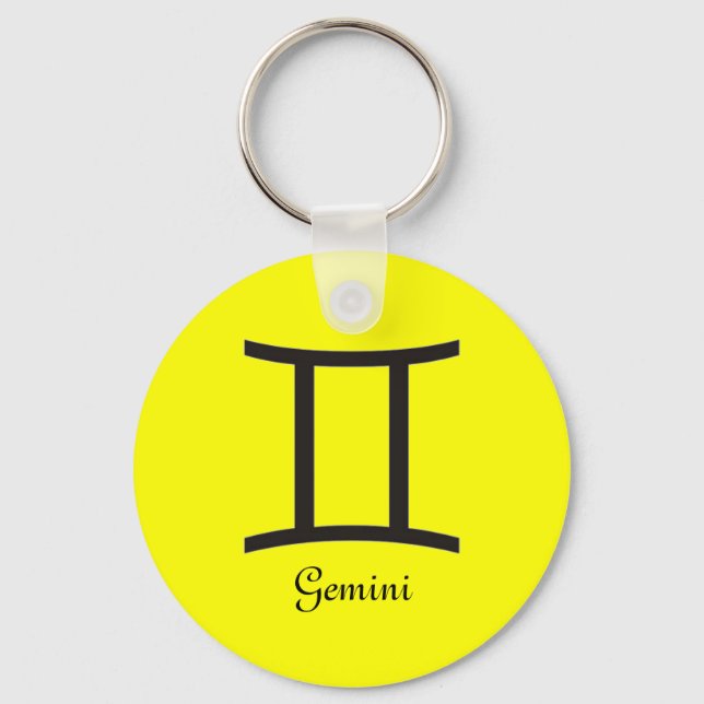 Llavero Rótulo Gemini (Anverso)