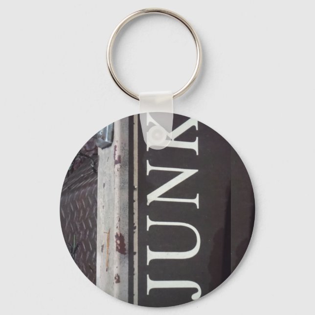 Llavero Rótulo JUNK de vintage Tow (Anverso)