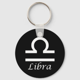 Llavero Rótulo "Libra" Zodiac
