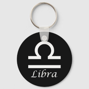 Llavero Rótulo "Libra" Zodiac