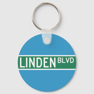Llavero Rótulo Linden Boulevard