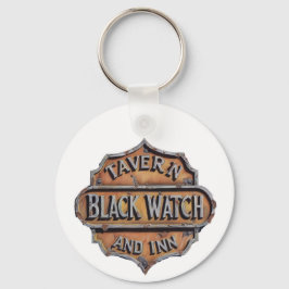 Llavero Rótulo Metalizado Gistoso Para Black Watch Tavern