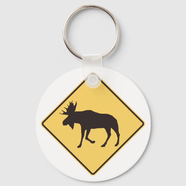 Llavero Rótulo Moose Road (Anverso)