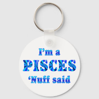 Llavero Rótulo Pisces Zodiac