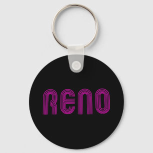Llavero Rótulo Rosa Reno