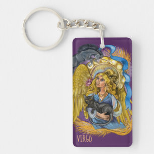 Llavero Rótulo Virgo Zodiac