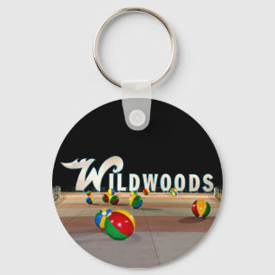 Llavero Rótulo Wildwoods en Wildwood New Jersey
