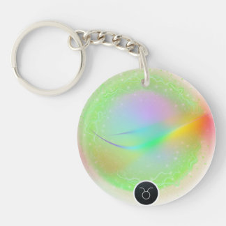 Llavero Rótulo Zodiaco moderno Taurus Cita Elemento Tierra