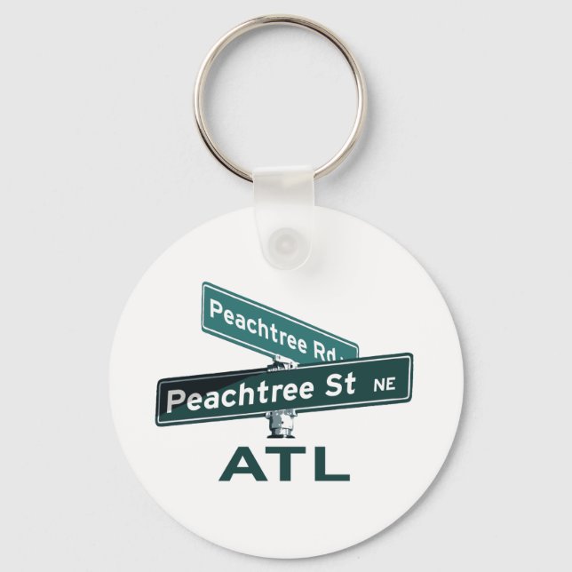 Llavero RÓTULOS ATL Peachtree (Anverso)