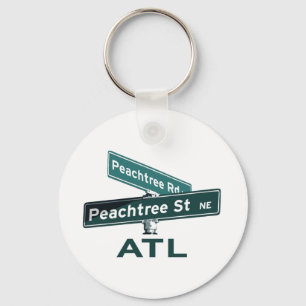 Llavero Rótulos de ATL Peachtree