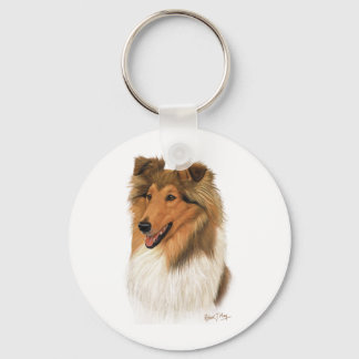 Llavero Rough Collie