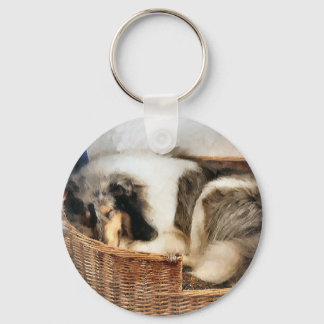 Llavero Rough Collie Art Gifts