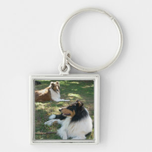 Llavero Rough Collies