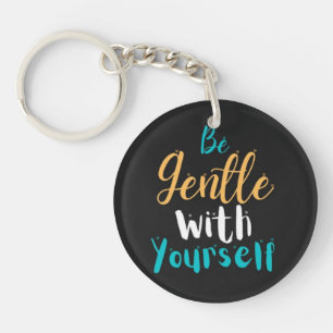 Llavero Round keychain with beautiful phrase