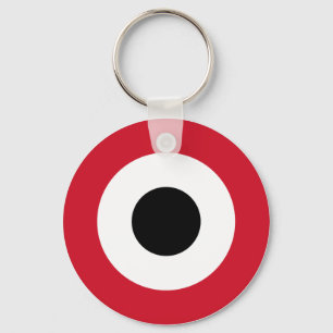 Llavero Roundel de la Fuerza Aérea Yemení