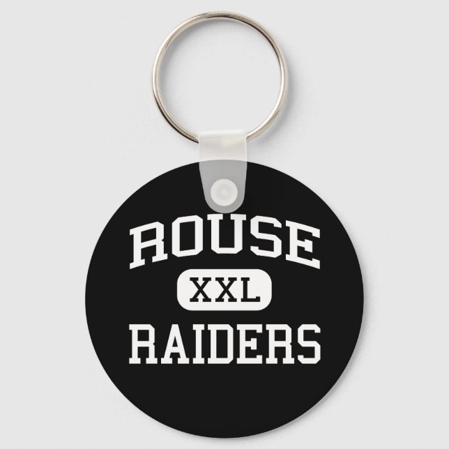 Llavero Rouse - Raiders - High School - Leander Texas (Anverso)