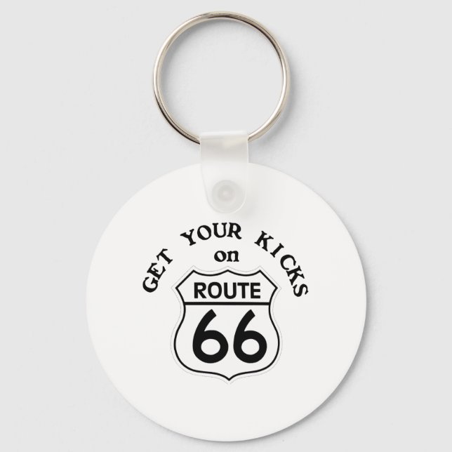 Llavero route66 (Anverso)