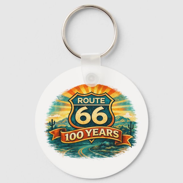 Llavero Route 66 Keychain (Anverso)