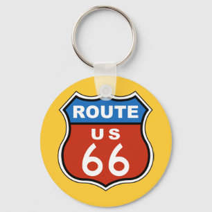 Llavero Route US 66 Sign
