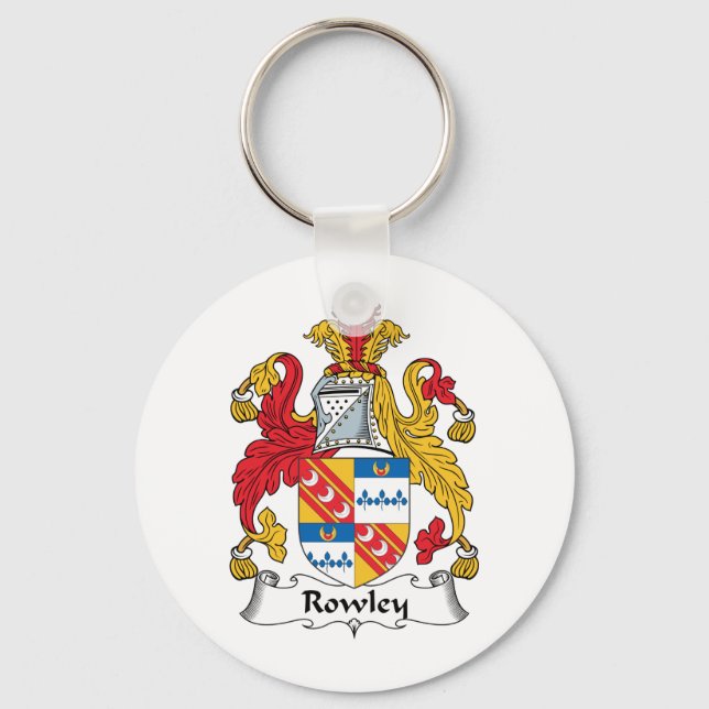 Llavero Rowley Family Crest (Anverso)
