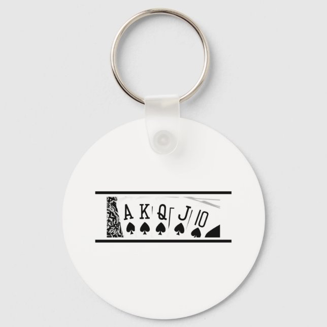 Llavero Royal Flush (Anverso)