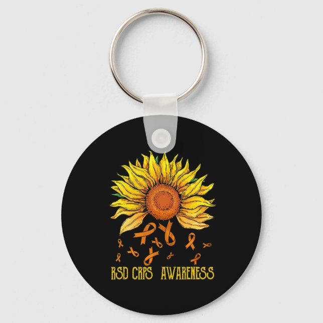 Llavero RSD CRPS Conciencia Girasol (Anverso)