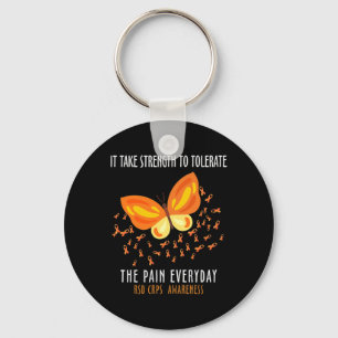 Llavero Rsd Crps Conciencia Mes Vestir Mariposa Guerrero
