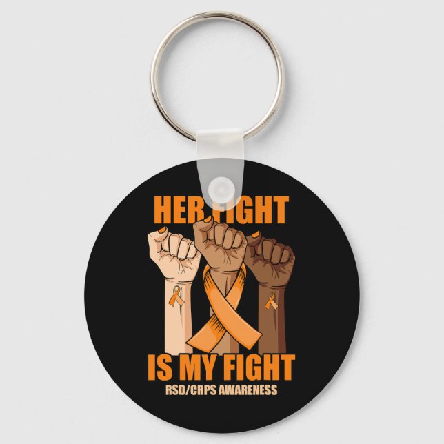 Llavero Rsd Crps Conciencia Que Su Lucha Es Mi Mano De Luc (Anverso)