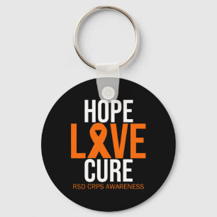 Llavero Rsd Crps Concientización Esperanza Amor Cure Fighe