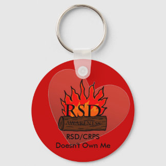 Llavero RSD/CRPS no me tiene corazón