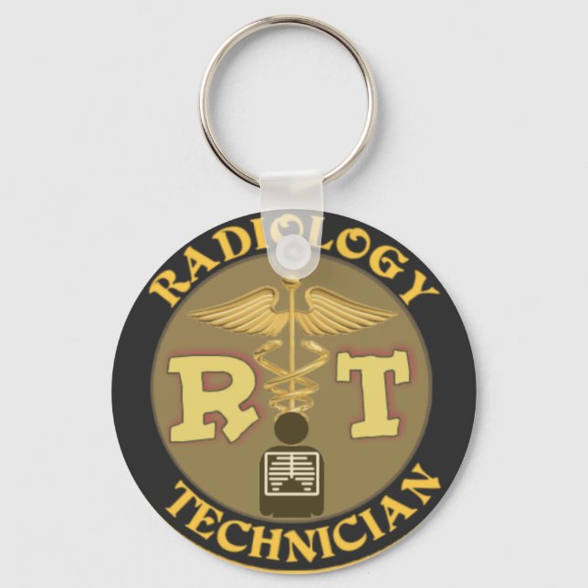 LLAVERO RT RADIOLOGÍA TECHNICIAN BADGE - LOGO (Anverso)