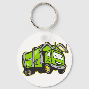 Llavero Rubbish Truck Keychain