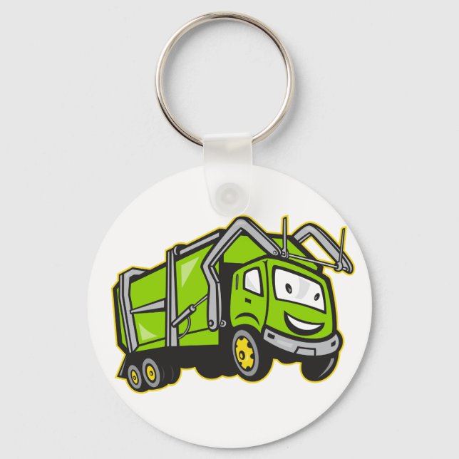 Llavero Rubbish Truck Keychain (Anverso)