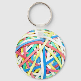 Llavero Ruberbands Ball Keychain