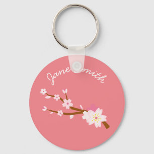Llavero Rubor rosa Sakura CHerry Blossom japonés