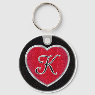 Llavero Ruby and Onyx Keychain