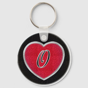 Llavero Ruby and Onyx Keychain